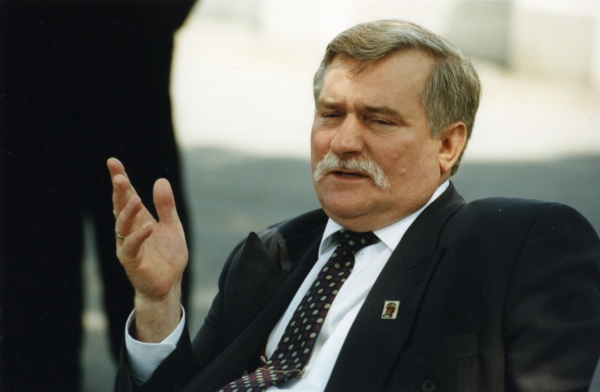 Bývalý polský prezident Lech Walesa.
