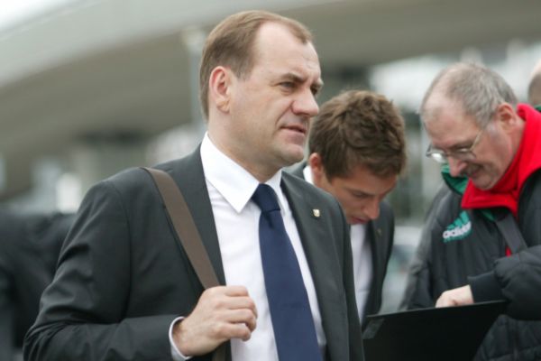 Trenér slovenské reprezentace Vladimír Weiss.