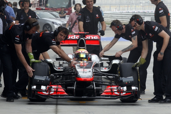 Kvalifikaci v Koreji vyhrál Lewis Hamilton.