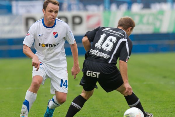 Zápas Ostrava - Hradec Králové.