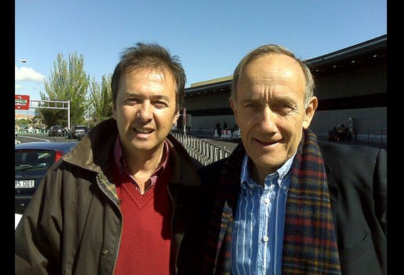 Javier Moro (vlevo).