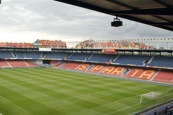 Stadion Sparty na pražské Letné.