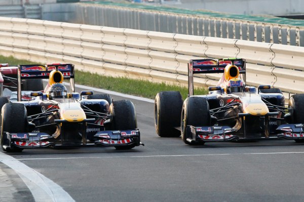 Vozy týmu Red Bull.