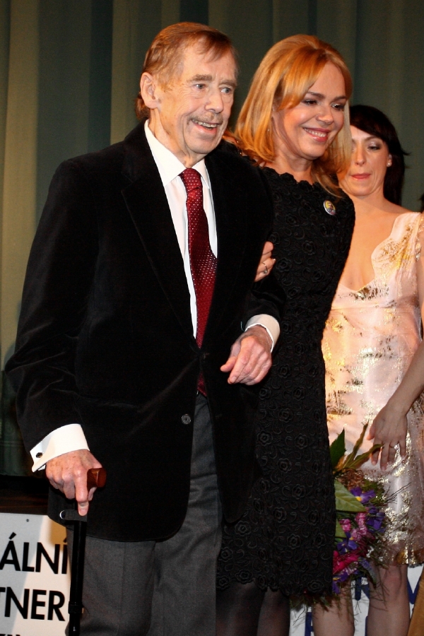 Václav a Dagmar Havlovi. Václav a Dagmar Havlovi.