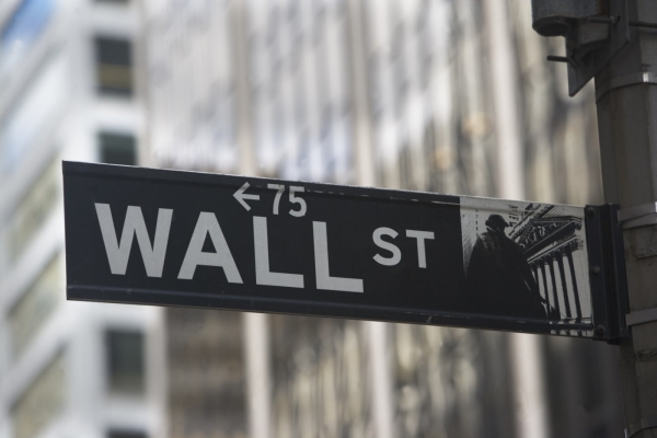 Proslulá burzovní Wall Street.