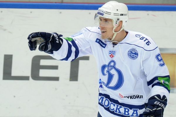 Marek Kvapil v dresu Dynama Moskva.
