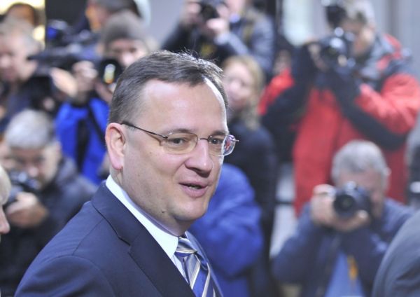 Petr Nečas na nedávném summitu.
