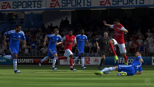FIFA 12 na PS Vita.