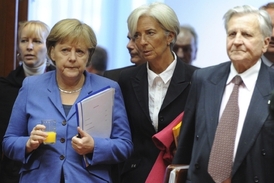 Německá kancléřka Angela Merkelová na jednom z evropských summitů.