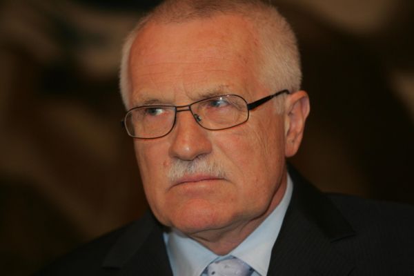 Prezident Václav Klaus.