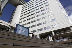 Budova ICC v Haagu.