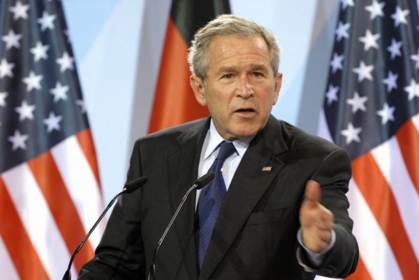 Bývalý prezident George Bush.