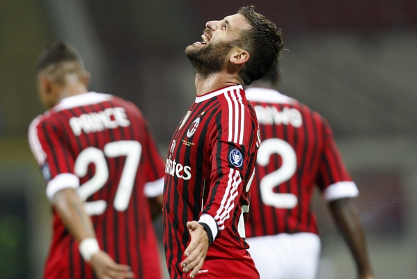 Fotbalisté AC Milan s Borisovem remizovali 1:1.