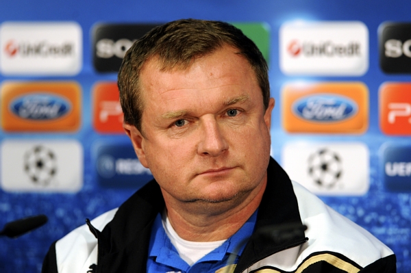 Trenér Plzně Pavel Vrba.
