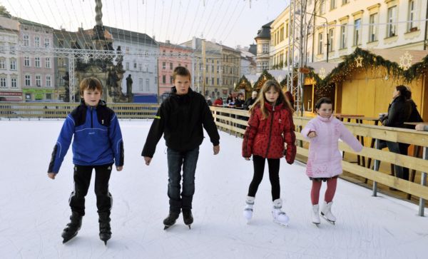V Olomouci zahájili bruslařskou sezónu. 
