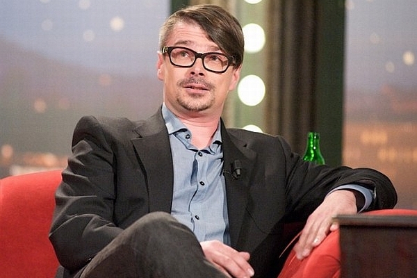 Jaroslav Rudiš v televizním pořadu Jana Krause.