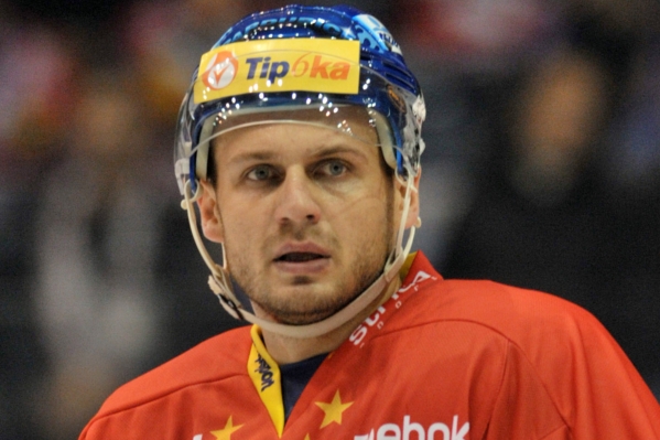 Pavel Brendl v dresu Pardubic.