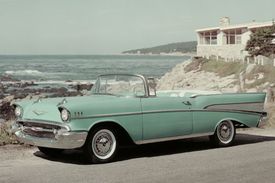Legendární model Chevrolet Bel Air z roku 1957.