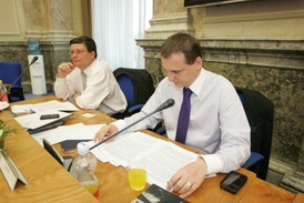 Vít Bárta a Alexandr Vondra.