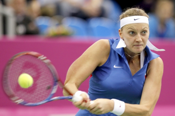 Petra Kvitová vstoupila do Fed Cupu výhrou.