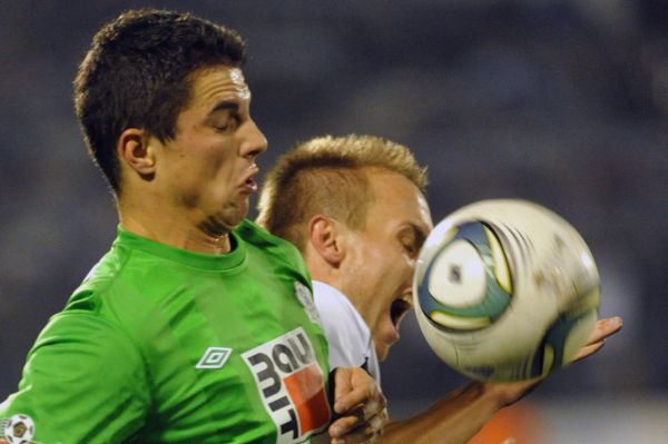 Momentka z utkání Hradec Králové - Jablonec.