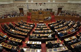 Řecký parlament.