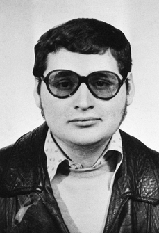 Šakal na snímku z roku 1970.