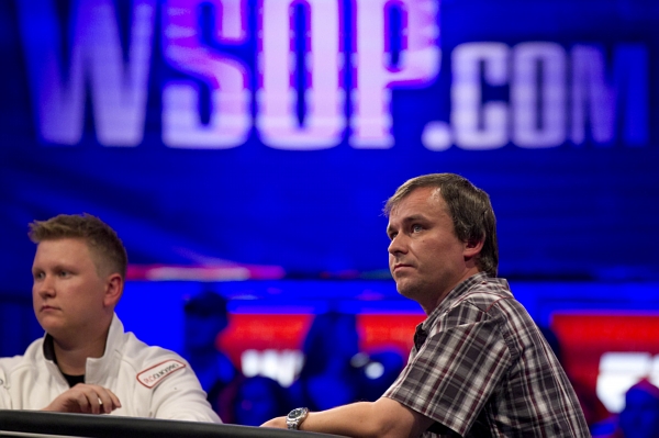 Martin Staszko na pokerovém turnaji v Las Vegas.