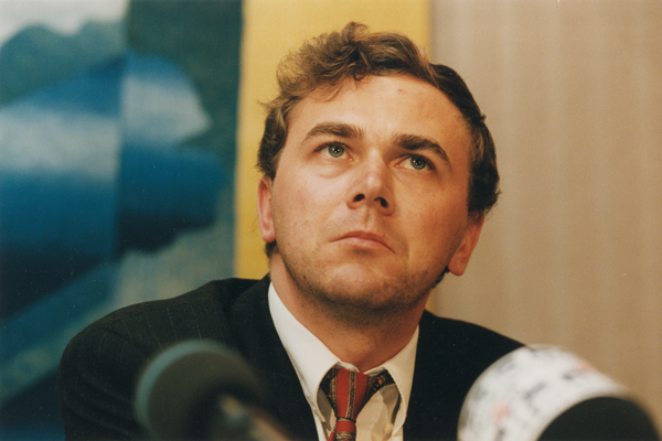 Pavel Tykač, který se vyhýbá médiím, je zde vyobrazen na archivním snímku.