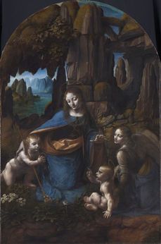 Madona ve skalách.