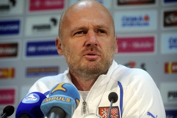Trenér české reprezentace Michal Bílek.