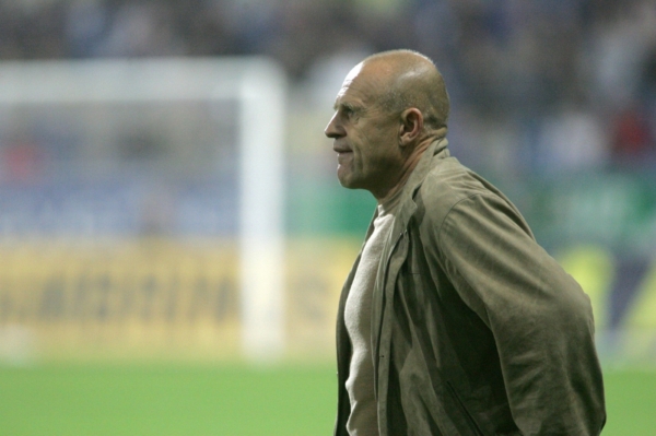 Trenér devatenáctky Jaroslav Hřebík.
