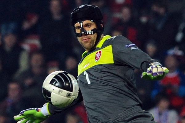 Brankář Petr Čech.