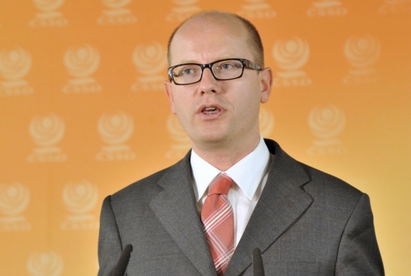 Předseda ČSSD Bohuslav Sobotka.