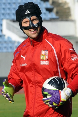 Brankář Petr Čech.