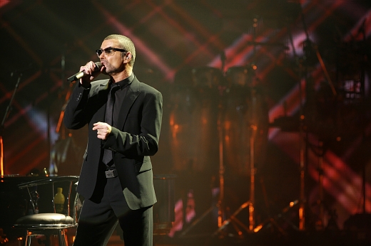 George Michael v Praze.