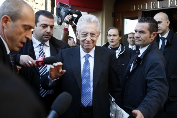Novopečený italský premiér Mario Monti. Novopečený italský premiér Mario Monti.