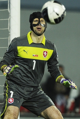 Brankář Petr Čech.