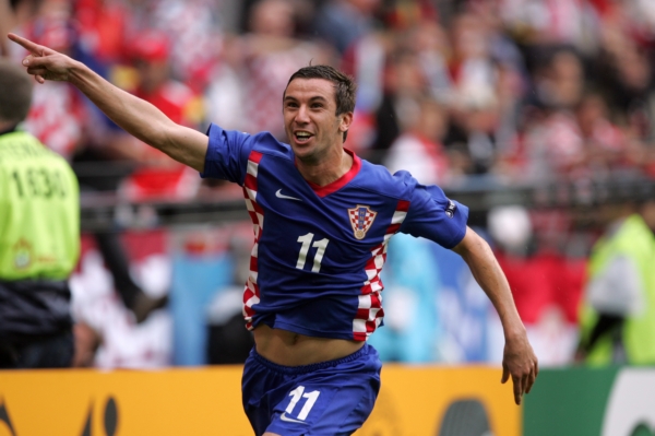 Jeden z klíčových hráčů Chorvatska Darijo Srna.