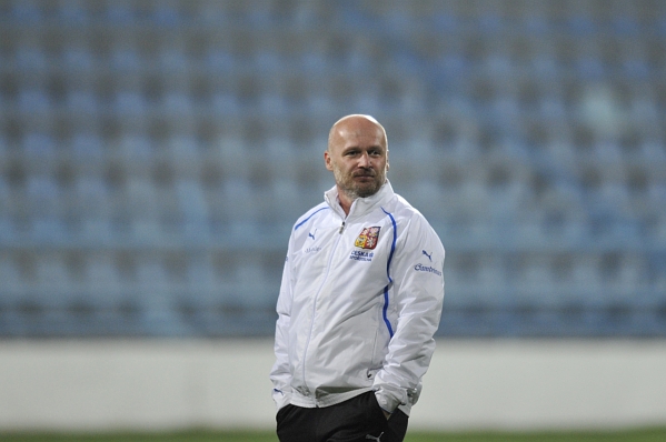 Trenér české reprezentace Michal Bílek.