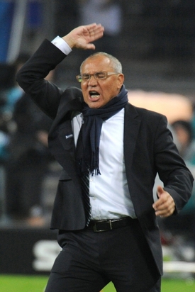 Trenér Wolfsburgu Felix Magath.