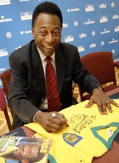 Nejznámějším Brazilcem je černoch už dávno. Fotbalová legenda Pelé.