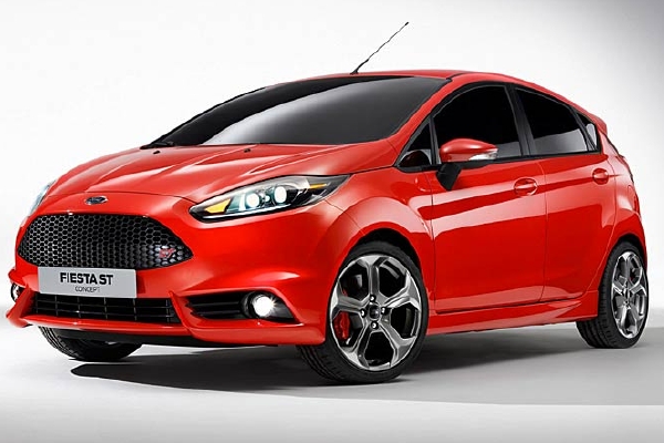 Koncept Ford Fiesta ST je ozdobou expozice americké automobilky v Los Angeles.