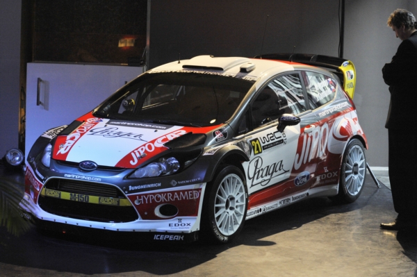 Ford Fiesta RS WRC pro příští rok v mistrovství světa.