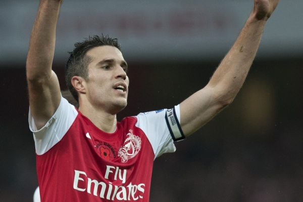 Van Persie vstřelil do sítě Norwiche dva góly. 