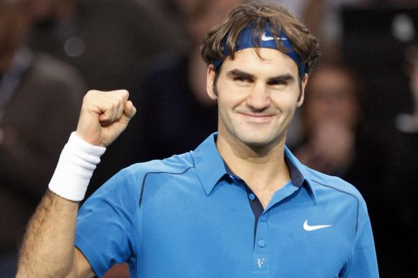 Švýcar Roger Federer porazil na Turnaji mistrů Francouze Tsongu. 