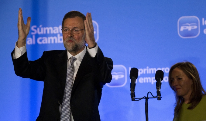 Pravděpodobný příští španělský premiér Mariano Rajoy. Pravděpodobný příští španělský premiér Mariano Rajoy.