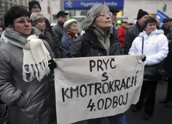 Odboráři budou v pátek demonstrovat proti korupci (ilustrační foto). Odboráři budou v pátek demonstrovat proti korupci (ilustrační foto).