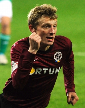 Ladislav Krejčí se na porážce Bohemians 1905 podílel dvěma góly.