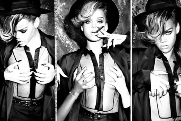 Zpěvačka Rihanna je prostě sexy.